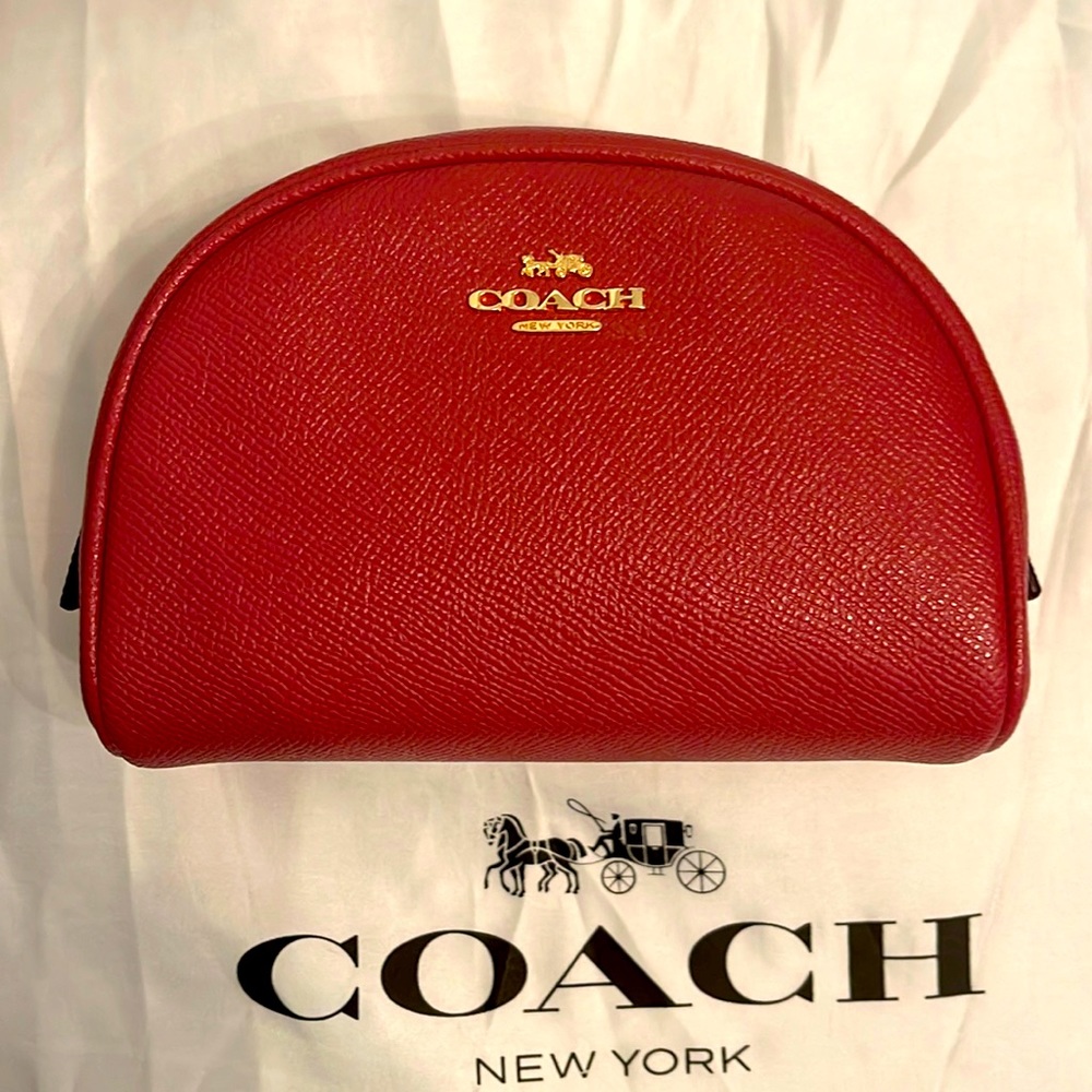 Coach cosmetics bag